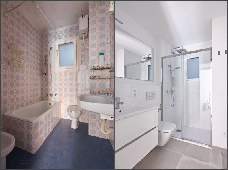 Before and After Bathroom Upgrade